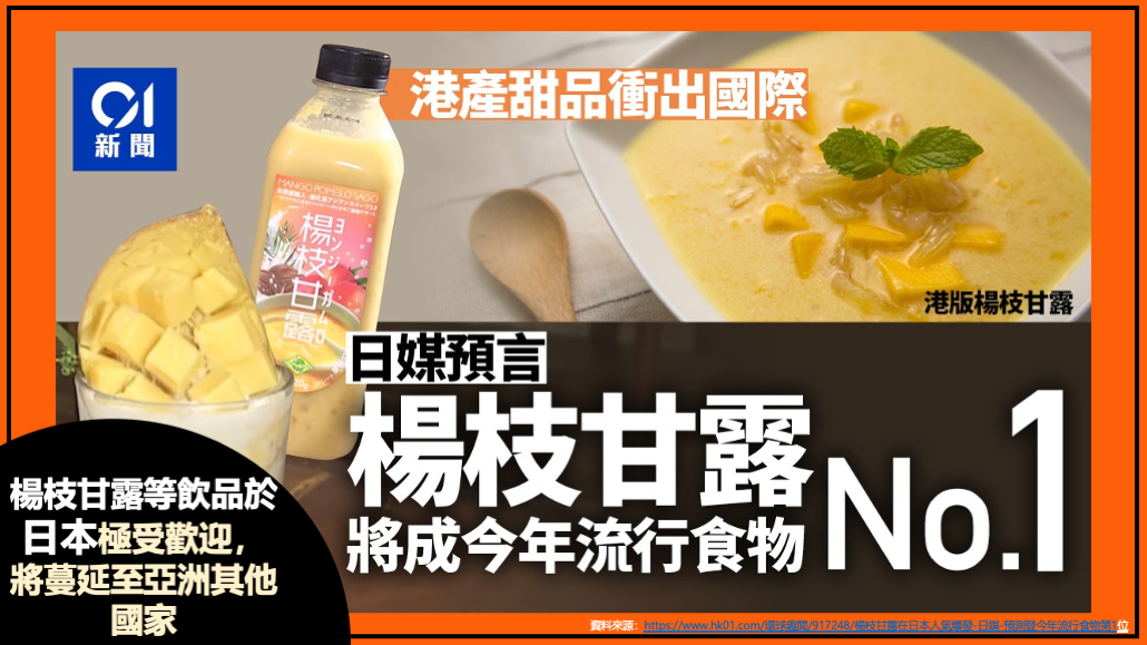 【泰國】芒果飲品店加盟